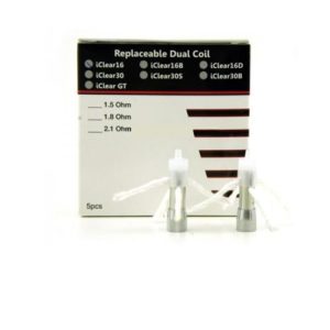 Innokin Dual Coil iClear 16 1.8ohm Pack of 5